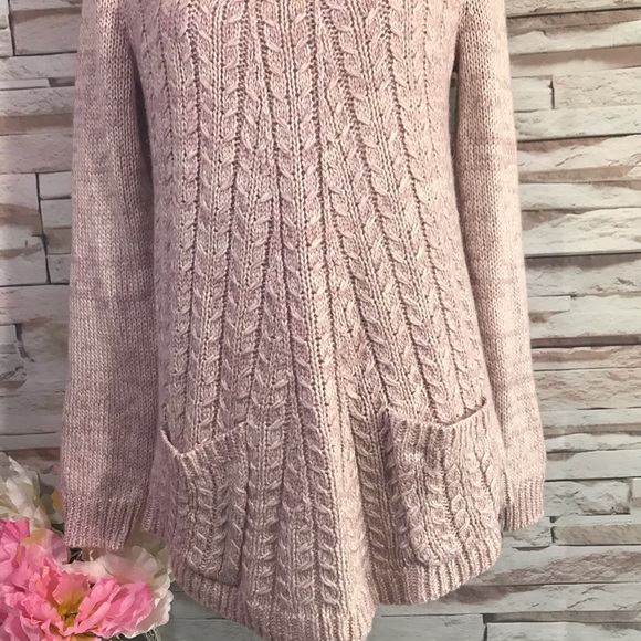 Anthropologie Ginevere Knit Sweater Sz M (Z24) - Picture 6 of 8